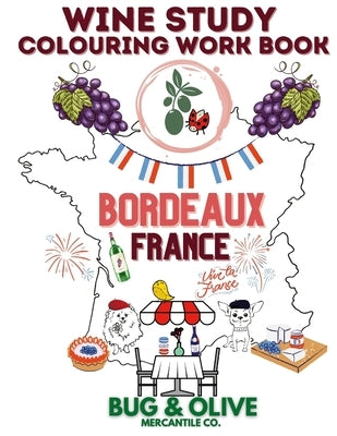 Bug & Olive Bordeaux Colouring Book by Winnig, Emelia