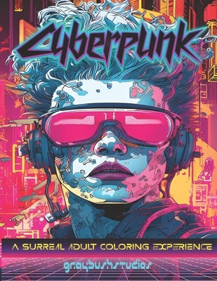 Cyberpunk Coloring Book by Morgan, Jerry