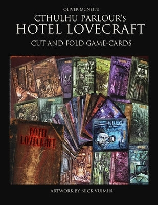 Cthulhu Parlour Hotel Lovecraft Cut and fold Game-Cards by McNeil, Oliver Bruce