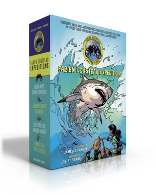 Fabien Cousteau Expeditions (Boxed Set): Great White Shark Adventure; Journey Under the Arctic; Deep Into the Amazon Jungle; Hawai'i Sea Turtle Rescue by Cousteau, Fabien