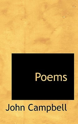 Poems by Campbell, John