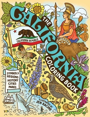 The California Coloring Book by Racine, Jen