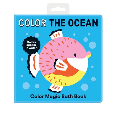 Color the Ocean Color Magic Bath Book by Mudpuppy