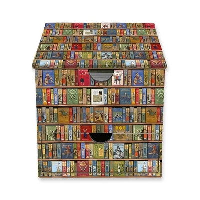 Bodleian Libraries: High Jinks Bookshelves Flame Tree Memo Block in Box with Drawer by Flame Tree Studio