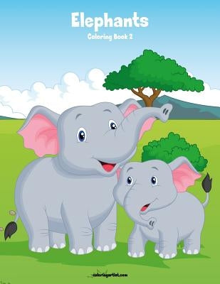 Elephants Coloring Book 2 by Snels, Nick