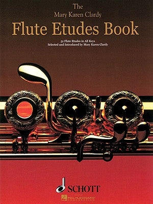 The Flute Etudes Book: 51 Flute Etudes in All Keys by Clardy, Mary Karen