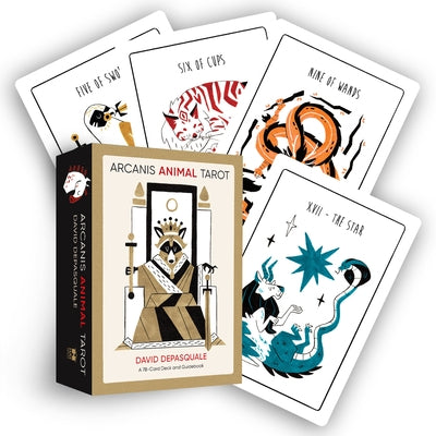 Arcanis Animal Tarot: A 78-Card Deck and Guidebook by DePasquale, David