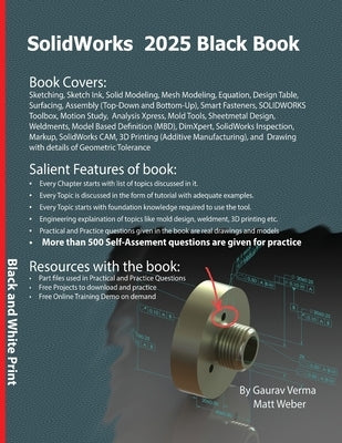 SolidWorks 2025 Black Book by Verma, Gaurav