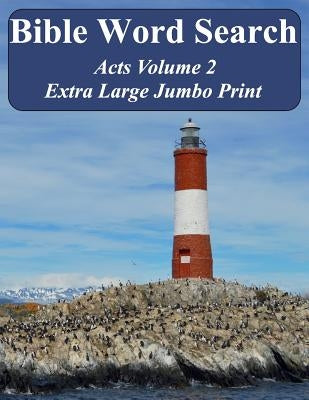 Bible Word Search Acts Volume 2: King James Version Extra Large Jumbo Print by Pope, T. W.