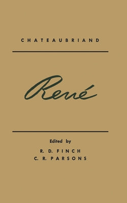 Ren� by de Chateaubriand, Fran�ois-Ren