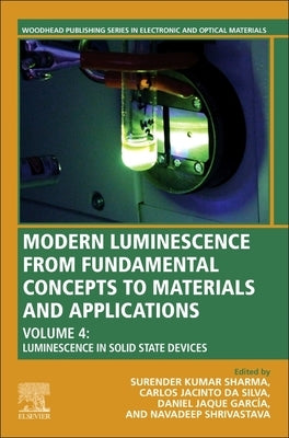 Modern Luminescence from Fundamental Concepts to Materials and Applications, Volume 4: Luminescence in Solid-State Devices by Sharma, Surender Kumar