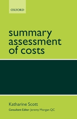 Summary Assessment of Costs by Scott, Katharine
