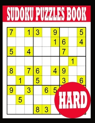 Sudoku Puzzle Book: Hard Sudoku Puzzle Book including Instructions and answer keys - Sudoku Puzzle Book for Adults by Paper