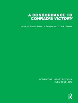 A Concordance to Conrad's Victory by Parins, James W.