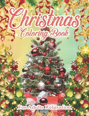 Christmas Coloring Book For Adults Relaxation: Beautiful Holiday Designs by Happy Coloring, Blue Star