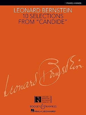 10 Selections from "Candide": 1 Piano, 4 Hands by Bernstein, Leonard