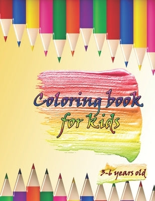 Coloring book for kids 3-6 years old: coloring book for kids 3-6 years old 8.5*11 Inches 30 Pages activity bok by Boook, Coloring