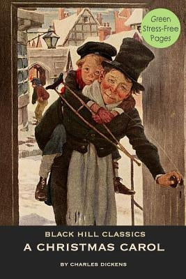 A Christmas Carol: Dyslexia-Friendly Large Print With Green Pages by Dickens, Charles