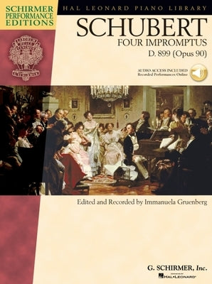 Schubert - Four Impromptus, D. 899 (0p. 90) Book/Online Audio [With CD (Audio)] by Schubert, Franz
