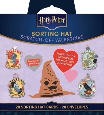 Harry Potter: Sorting Hat Scratch-Off Valentines: School Valentines by Insight Editions