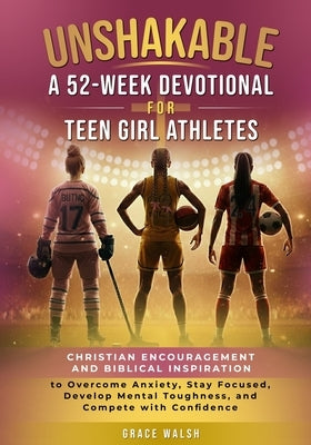 Unshakable: A 52-Week Devotional for Teen Girl Athletes - Christian encouragement and Biblical Inspiration to Overcome Anxiety, Stay Focused, Develop by Walsh, Grace