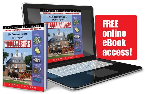 The Colonial Caper Mystery at Williamsburg by Marsh, Carole