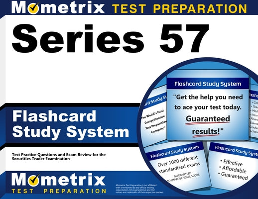 Series 57 Exam Flashcard Study System: Series 57 Test Practice Questions & Review for the Securities Trader Qualification Examination by Mometrix Financial Industry Certificatio