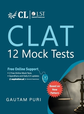 Clat 2020: 12 Mock Tests by Gkp