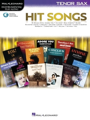 Hit Songs: Tenor Sax Play-Along with Audio Demo and Backing Tracks by 