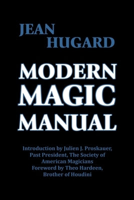 Modern Magic Manual by Hugard, Jean
