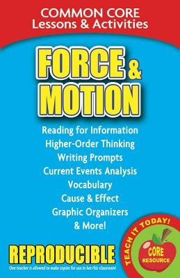 Force & Motion by Marsh, Carole