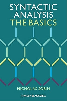 Syntactic Analysis by Sobin, Nicholas