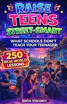 Raise Teens Street-Smart - What Schools Don't Teach Your Teenager: 250 Real World Lessons to Build Confident, Resilient Teens with the Life Skills and by Visconti, Sofia