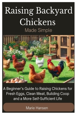 Raising Backyard Chickens Made Simple: A Beginner's Guide to Raising Chickens for Fresh Eggs, Clean Meat, Building Coop and a More Self-Sufficient Lif by Hansen, Marie