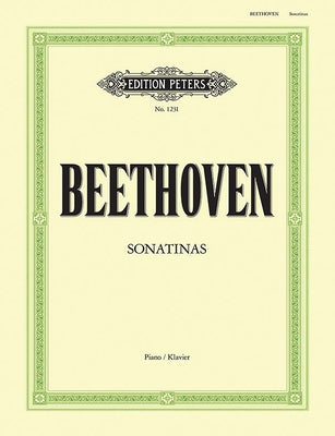6 Sonatinas for Piano: Woo 47, 51, Anh. 5 by Beethoven, Ludwig Van