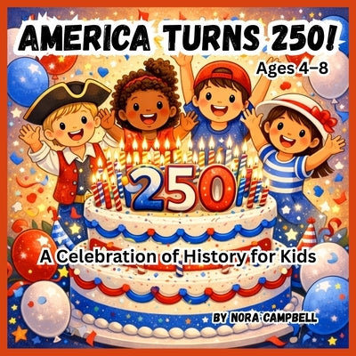America Turns 250! A Celebration of History for Kids: Celebrate a once-in-a-generation milestone with your child! by Campbell, Nora