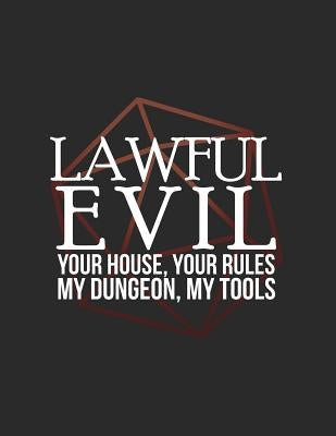Lawful Evil: RPG Alignment Themed Mapping and Notes Note by Mapping, Cutiepie