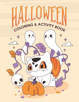 Halloween Activity Book for Kids Ages 4-8: Coloring, Drawing, Mazes, Matching Games for kids by World, Artful