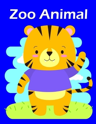 Zoo Animal: A Coloring Pages with Funny and Adorable Animals for Kids, Children, Boys, Girls by Mimo, J. K.