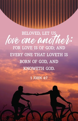Let Us Love Bulletin (Pkg 100) General Worship by Broadman Church Supplies Staff