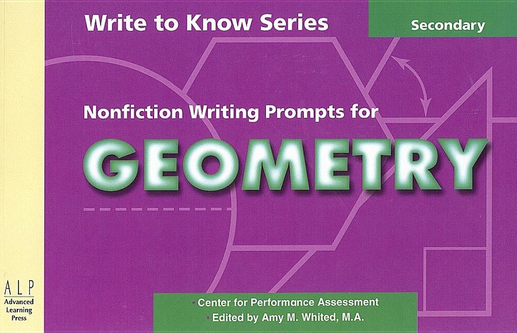 Nonfiction Writing Prompts for Geometry by Whited, Amy M.