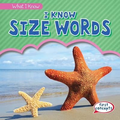 I Know Size Words by Banks, Rosie