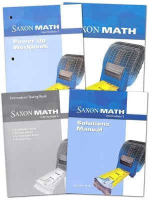 Saxon Homeschool Intermediate 5: Homeschool Package by Saxon Publishers