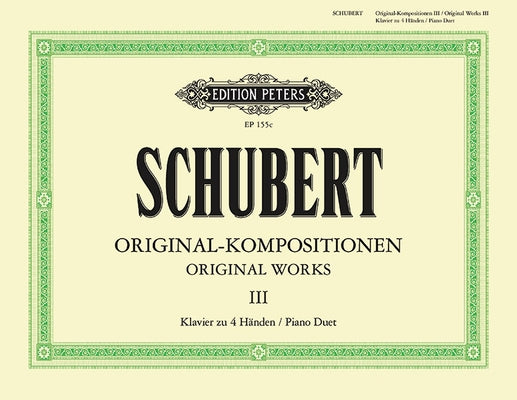 Original Works for Piano Duet: Sheet by Schubert, Franz