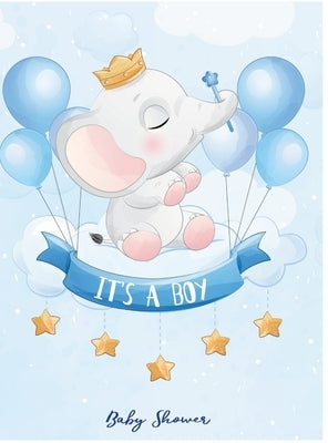 Baby Elephant Guest Book by Mills, Lorenzo