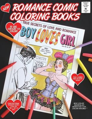 Romance Comic Coloring Books #3 by O'Connor, Bernard