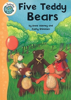 Five Teddy Bears by Adeney, Anne