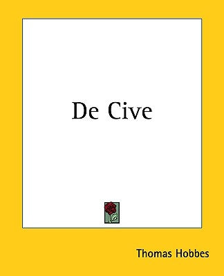 de Cive by Hobbes, Thomas