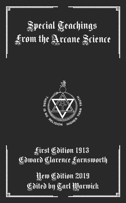 Special Teachings from the Arcane Science by Warwick, Tarl
