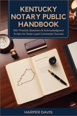 Kentucky Notary Public Handbook: 150+ Practice Questions & Acknowledgment Scripts for State Legal Commission Success by Davis, Harper